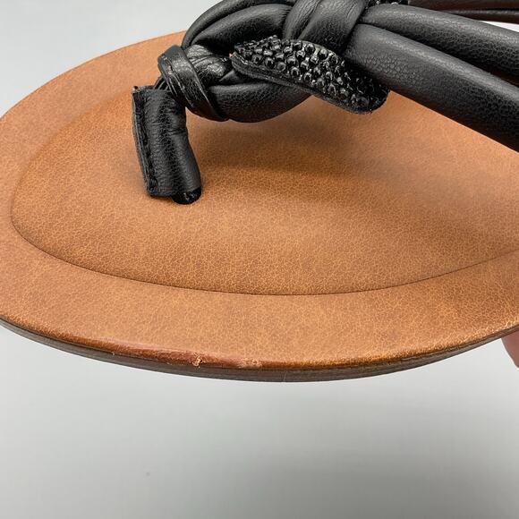 NEW Bella Vita Women’s Zev-Italy Thong Sandals Black Size 8M - Picture 7 of 11